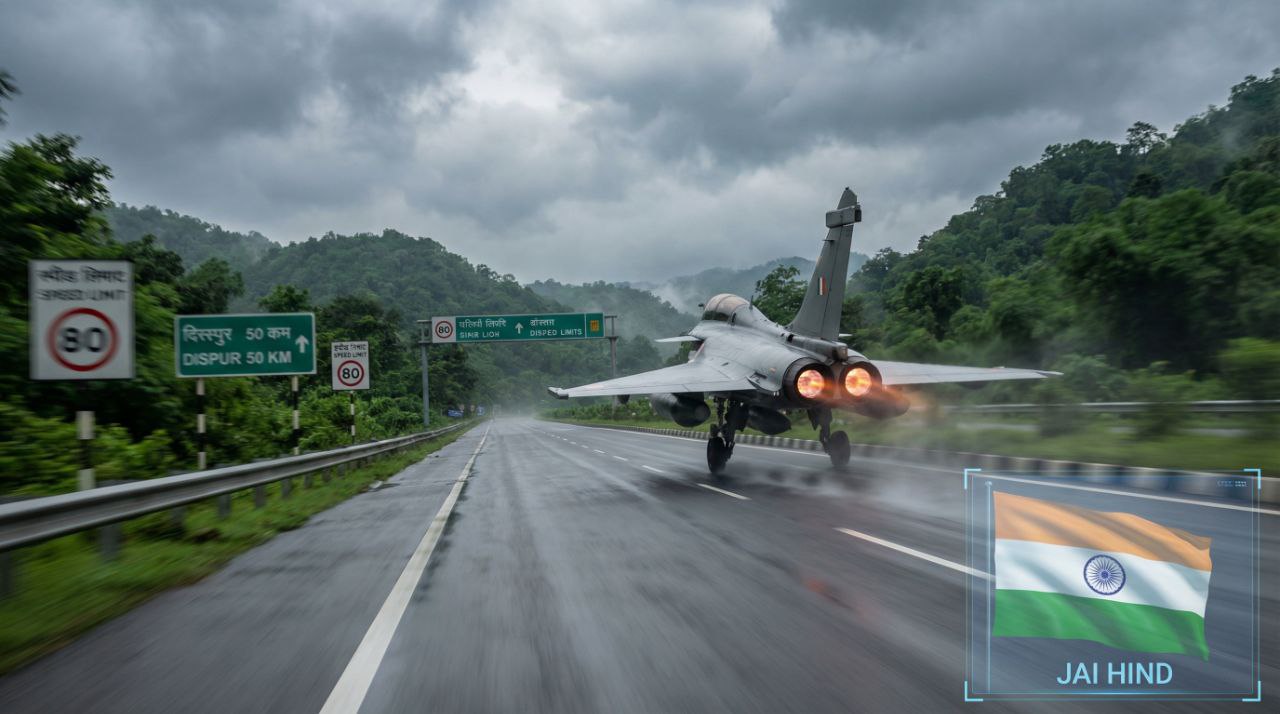 Assam Emergency Landing Strip Opens