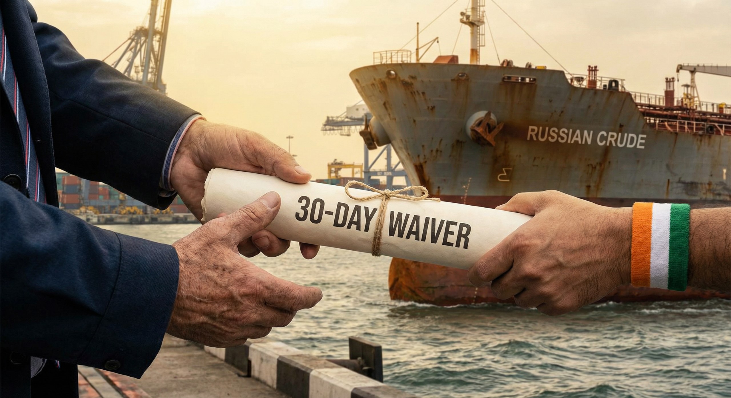 US Grants India 30-Day Russian Oil Waiver
