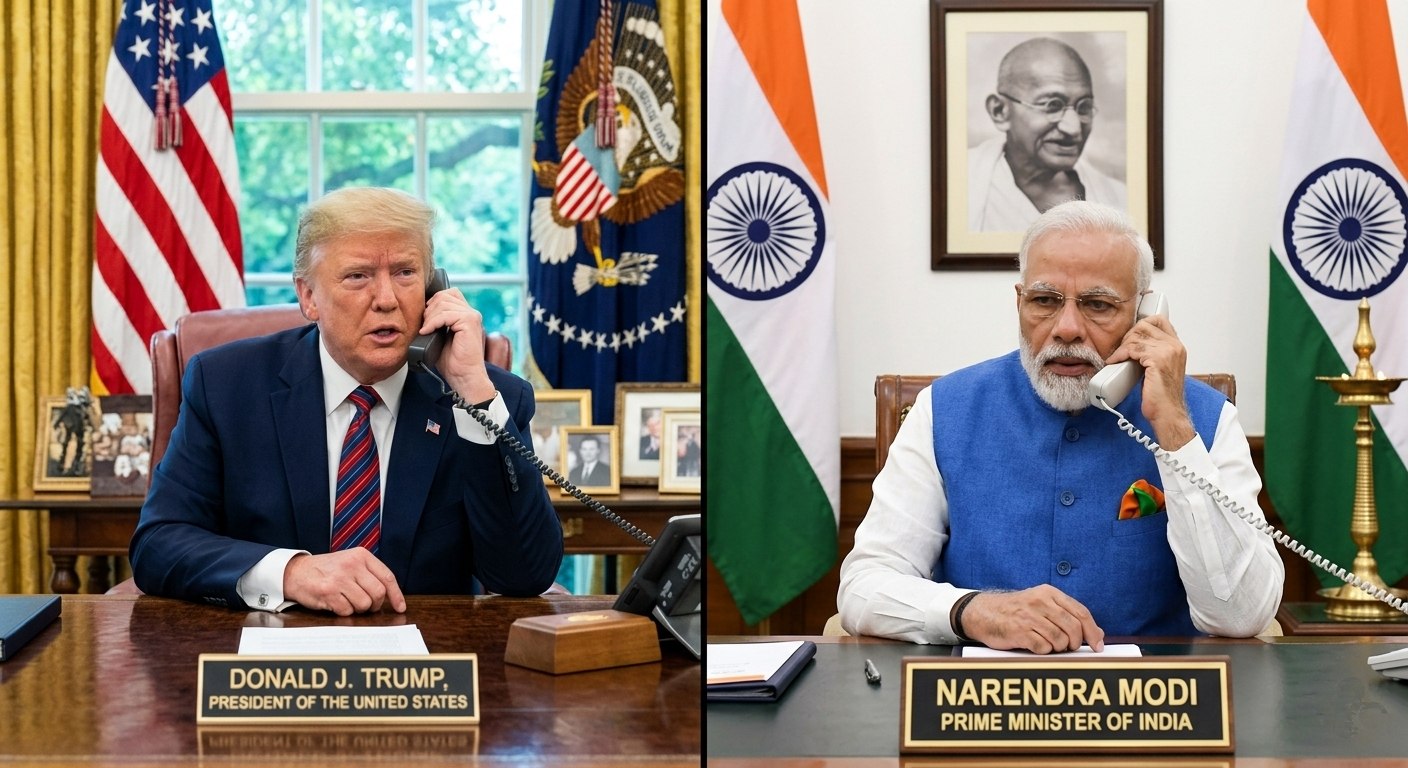 Trump–Modi Call on Iran War Signals India’s Stakes in Hormuz