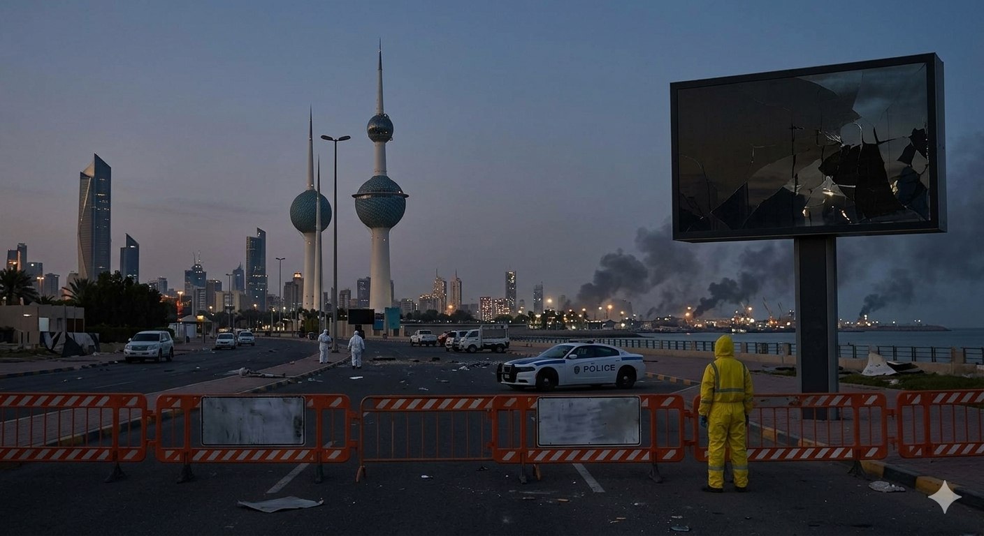 Kuwait Radiation Advisory as Busher Plant Hit